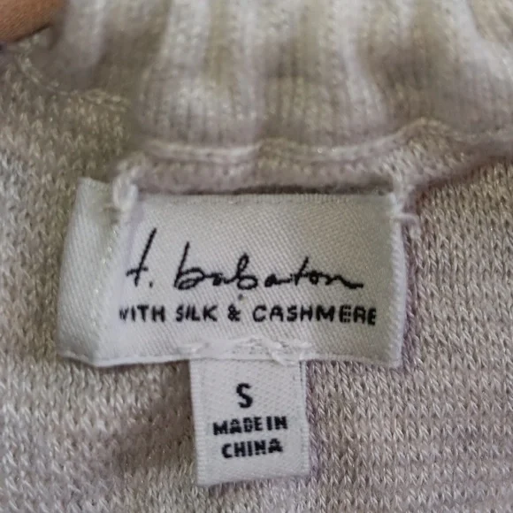 Aritzia Babaton ivory silk cashmere blend tunic - Picture 4 of 6